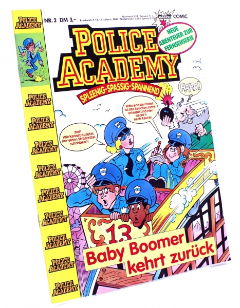 Police Academy Comic Magazin Nr. 2: Baby Boomer kehrt zurück von Bastei